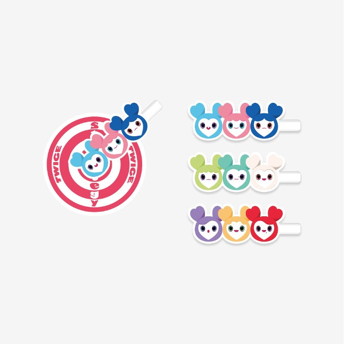 TWICE Lovely Hair Clip STRATEGY POP UP in Seoul Official MD - main image