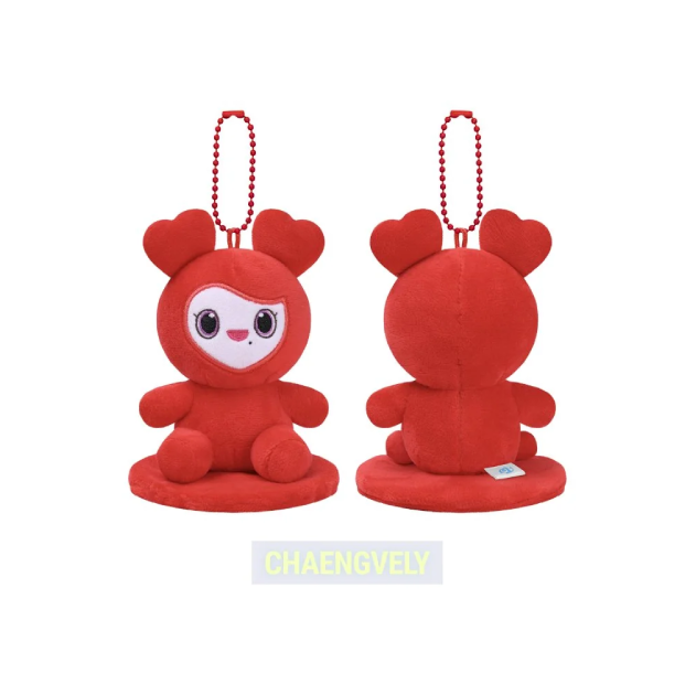 TWICE LOVELY Magnet Plush Sitting Ver THIS IS FOR World Tour Finale in Seoul Official MD CHAENGVELY Ver - main image