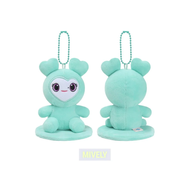 TWICE LOVELY Magnet Plush Sitting Ver THIS IS FOR World Tour Finale in Seoul Official MD MIVELY Ver - main image