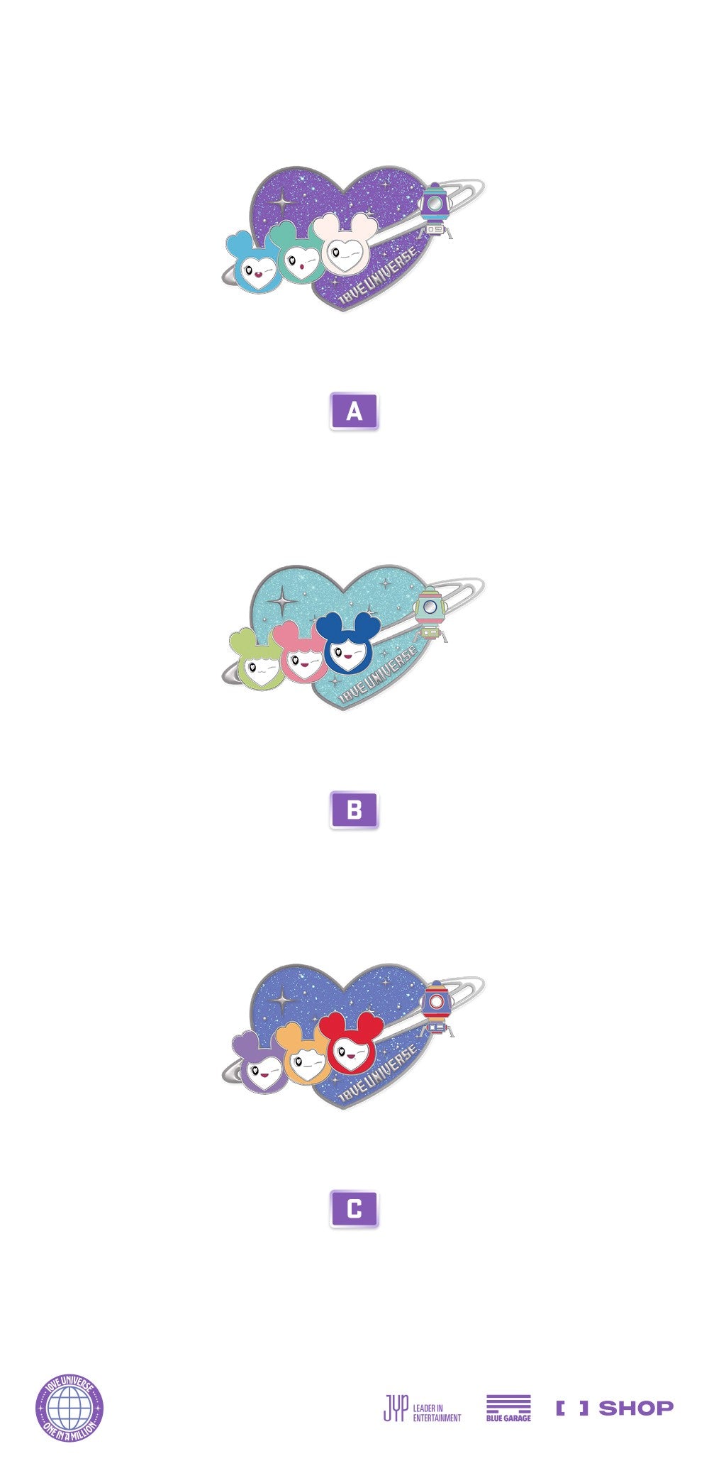 [PRE-ORDER] TWICE - LOVELY Moving Badge [2025 Fanmeeting '10VE UNIVERSE' Official MD]