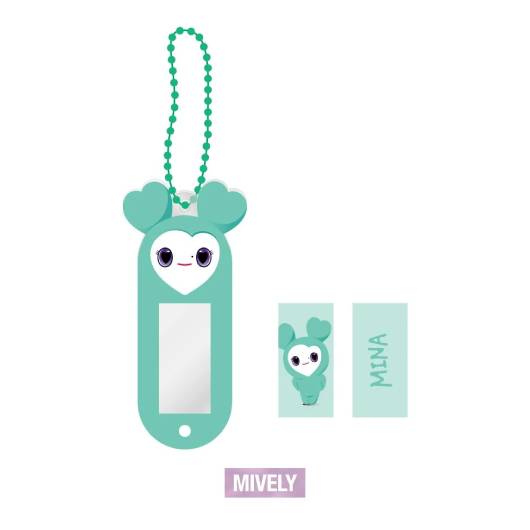 TWICE LOVELY Name Tag THIS IS FOR World Tour in Incheon Official MD - MIVELY Version