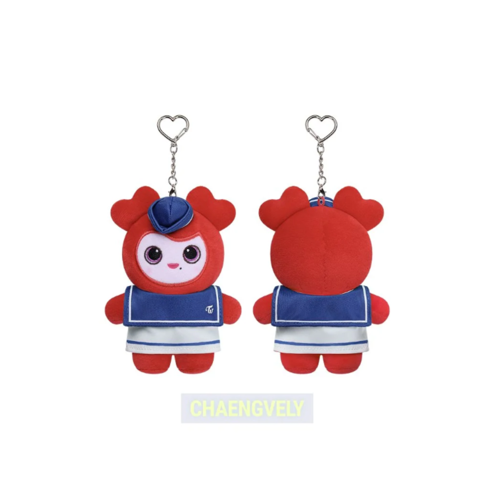 TWICE LOVELY Plush Baby Marine Ver THIS IS FOR World Tour Finale in Seoul Official MD - CHAENGVELY Ver - Main Image