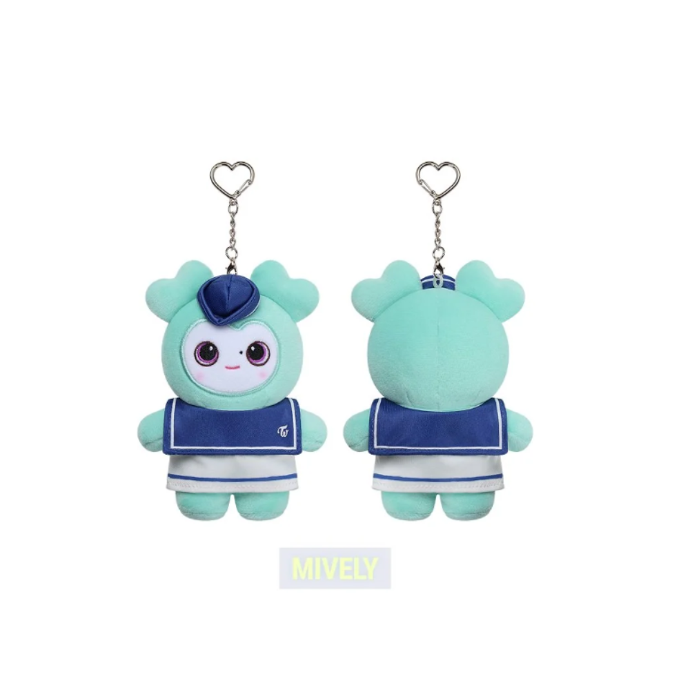 TWICE LOVELY Plush Baby Marine Ver THIS IS FOR World Tour Finale in Seoul Official MD - MIVELY Ver - Main Image