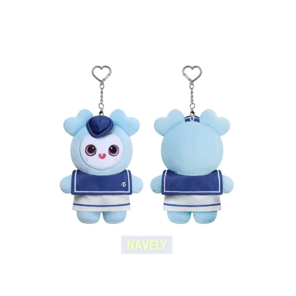 TWICE LOVELY Plush Baby Marine Ver THIS IS FOR World Tour Finale in Seoul Official MD - NAVELY Ver - Main Image