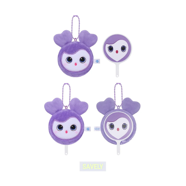 TWICE - LOVELY Plush Mini Picket Keyring ['THIS IS FOR' World Tour TWICE - LOVELY Plush Mini Picket Keyring ['THIS IS FOR' World Tour