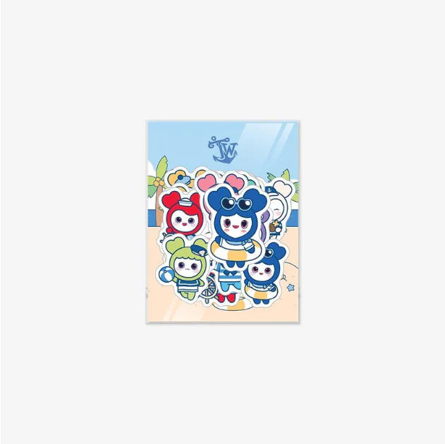 TWICE LOVELY Removable Sticker Pack THIS IS FOR World Tour Finale in Seoul Official MD - main image