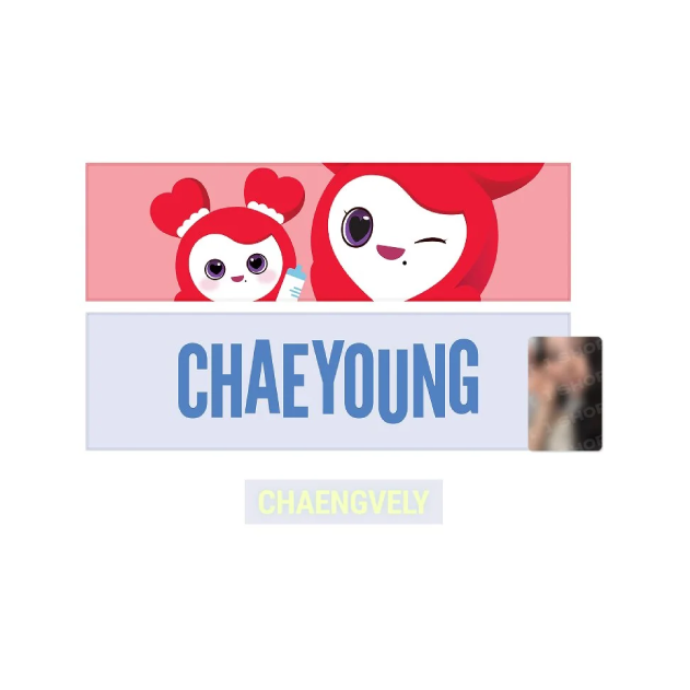 TWICE LOVELY Slogan THIS IS FOR World Tour Finale in Seoul Official MD CHAENGVELY Ver - main image