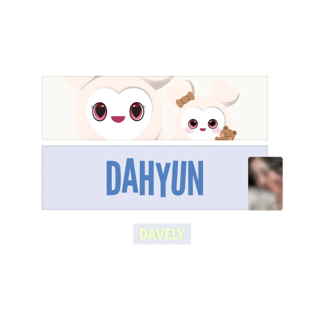 TWICE LOVELY Slogan THIS IS FOR World Tour Finale in Seoul Official MD DAVELY Ver - main image