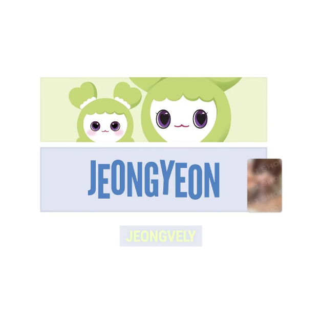TWICE LOVELY Slogan THIS IS FOR World Tour Finale in Seoul Official MD JEONGVELY Ver - main image