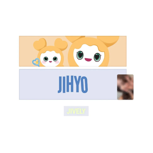 TWICE LOVELY Slogan THIS IS FOR World Tour Finale in Seoul Official MD JIVELY Ver - main image