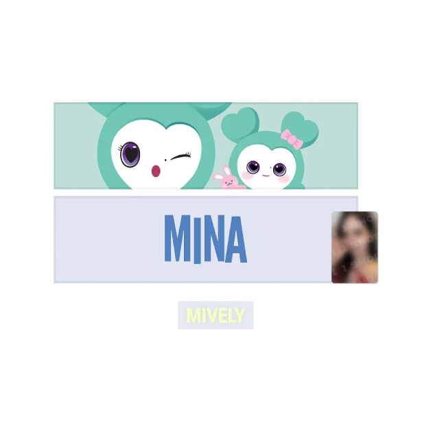 TWICE LOVELY Slogan THIS IS FOR World Tour Finale in Seoul Official MD MIVELY Ver - main image
