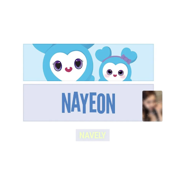 TWICE LOVELY Slogan THIS IS FOR World Tour Finale in Seoul Official MD NAVELY Ver - main image