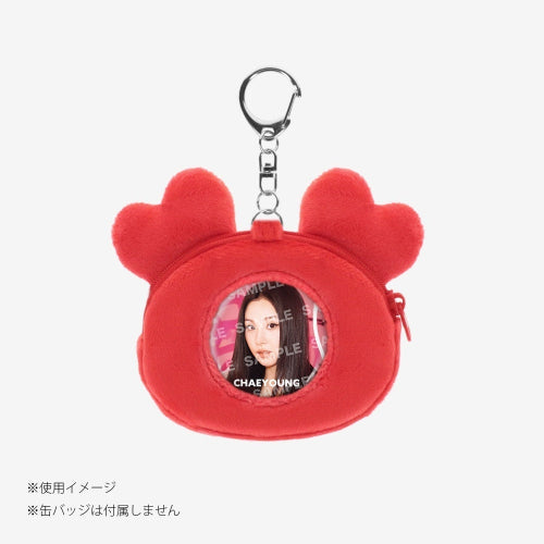 TWICE LOVELYS x SANRIO Photo Badge Pouch THIS IS FOR World Tour in Japan Official MD - CHAENGVELY Version 2