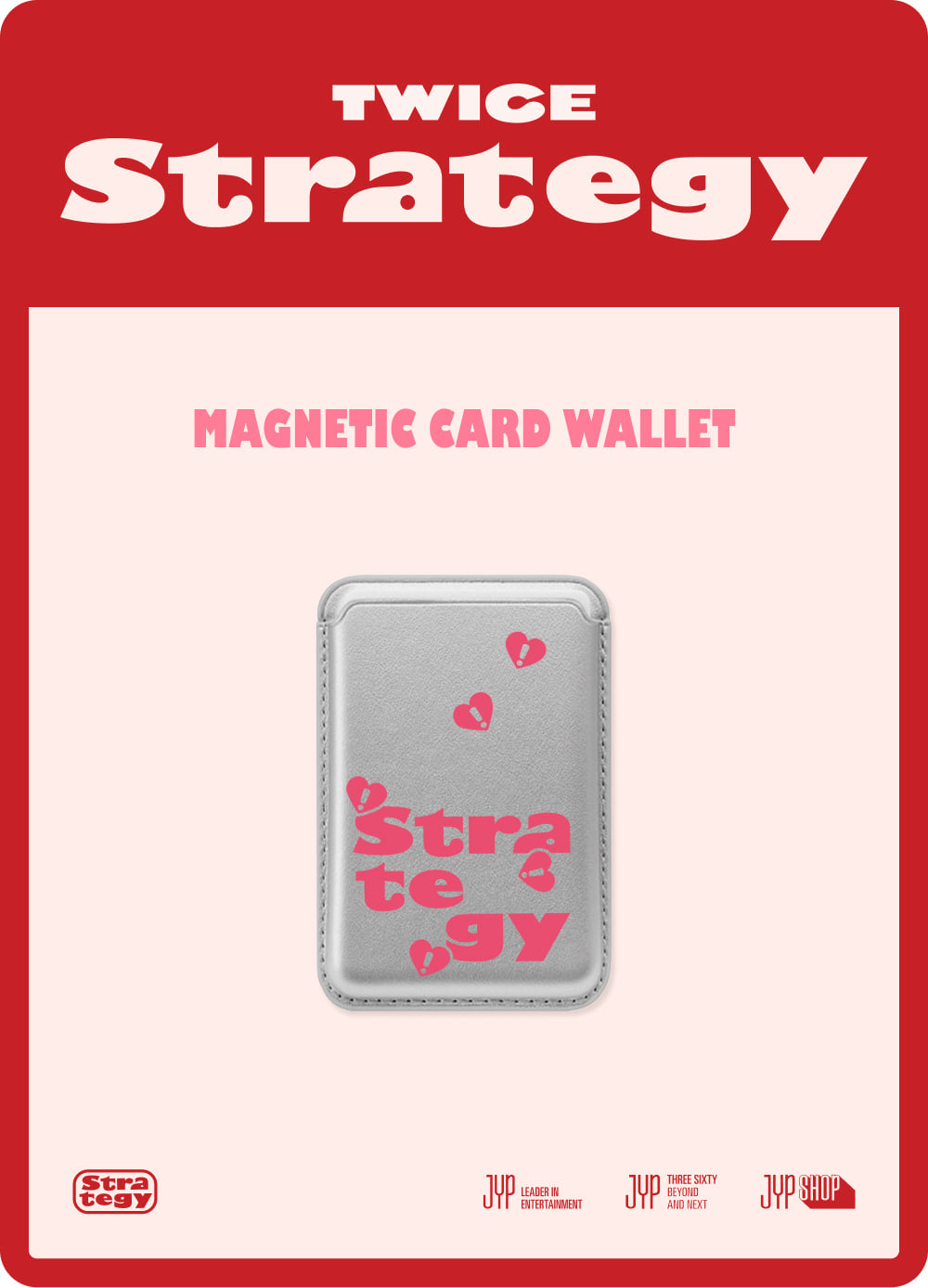 TWICE - Magnetic Card Wallet ['STRATEGY' POP-UP in Seoul Official MD]