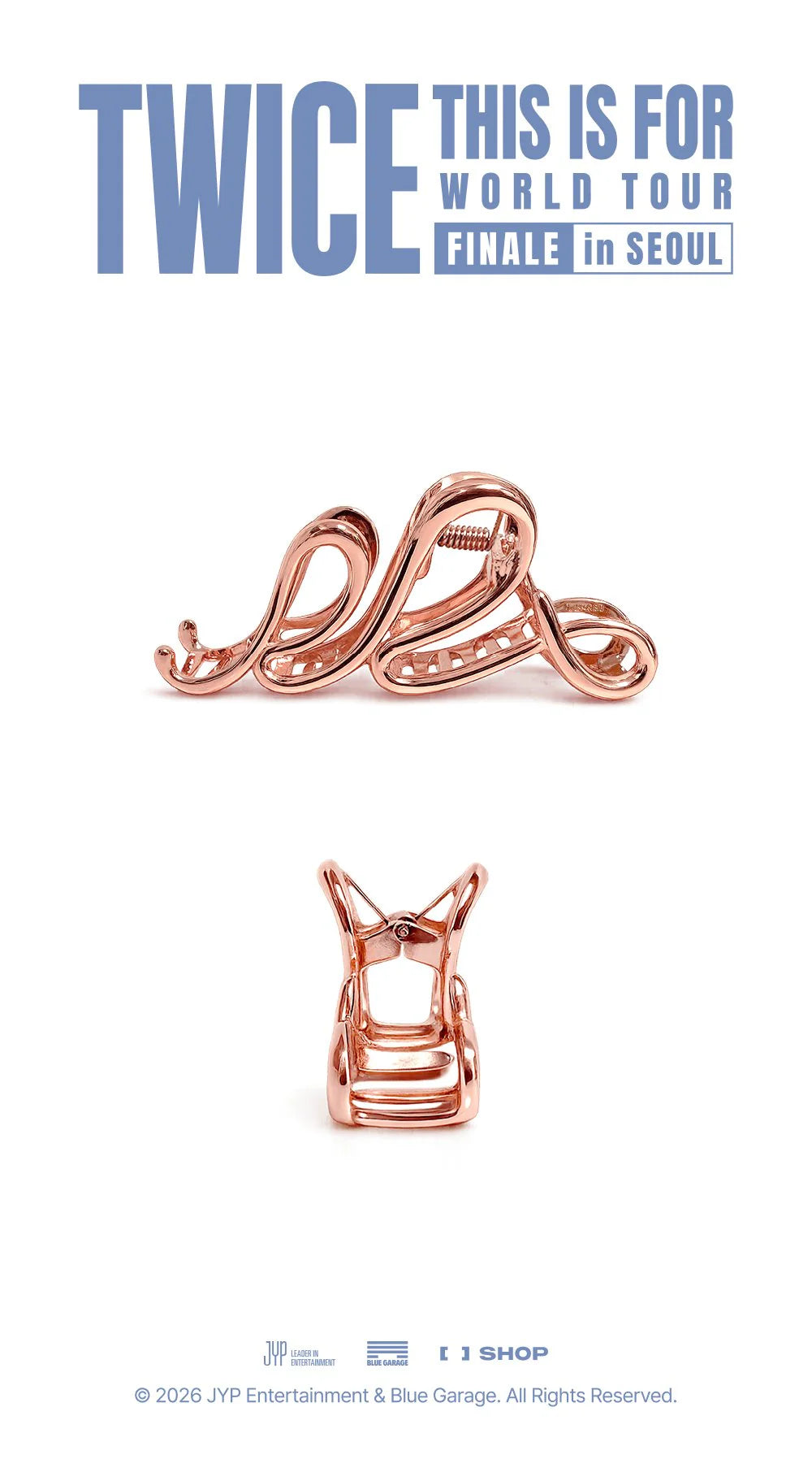 TWICE - MOMO Hair Clip ['THIS IS FOR' World Tour Finale in Seoul