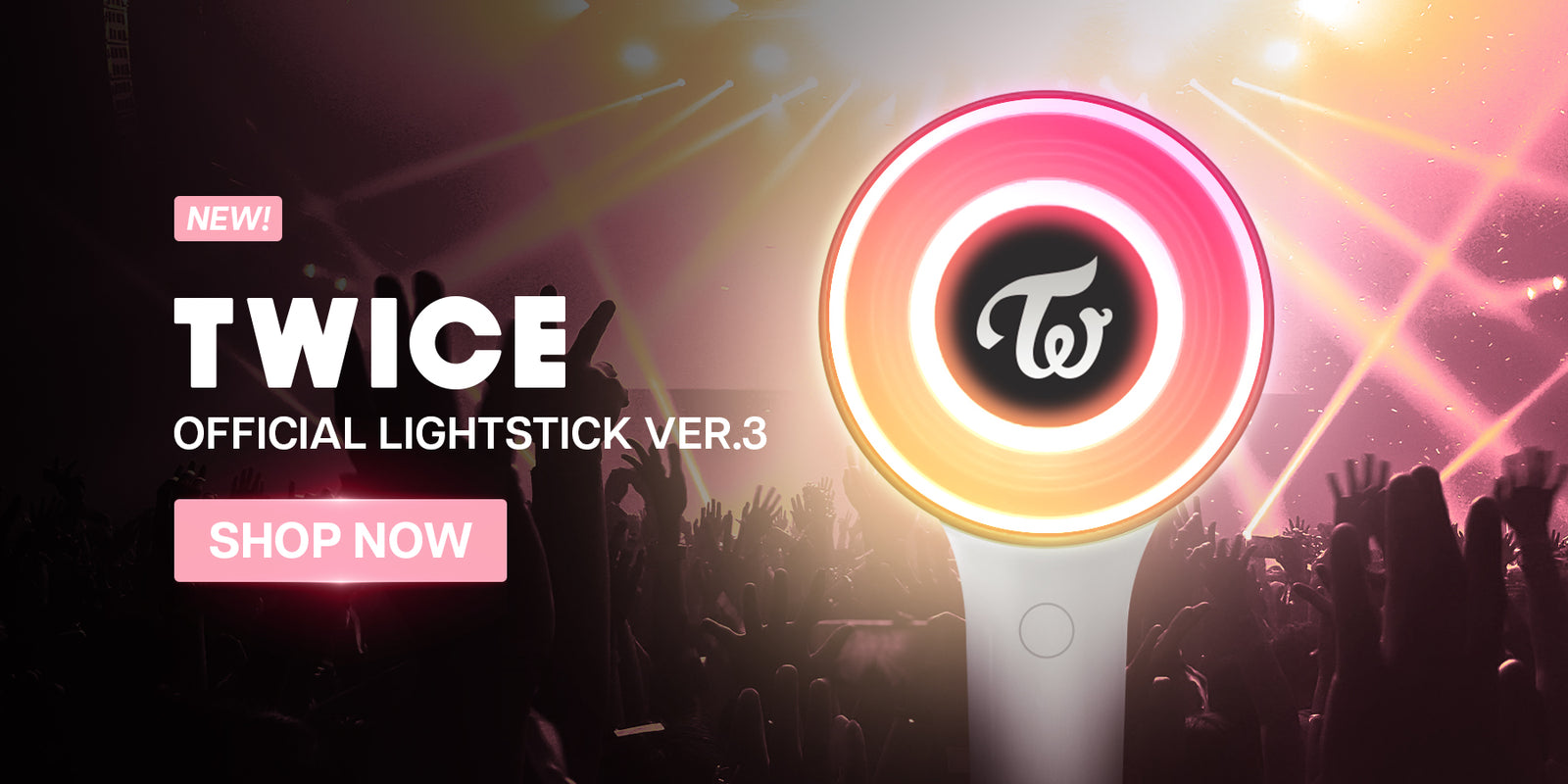 TWICE Official Light Stick Ver 3 - Banner