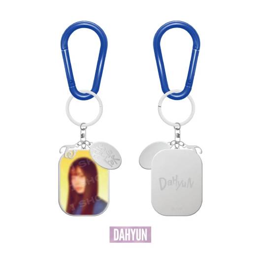 TWICE Photo Metal Keyring THIS IS FOR World Tour in Incheon Official MD - DAHYUN Version