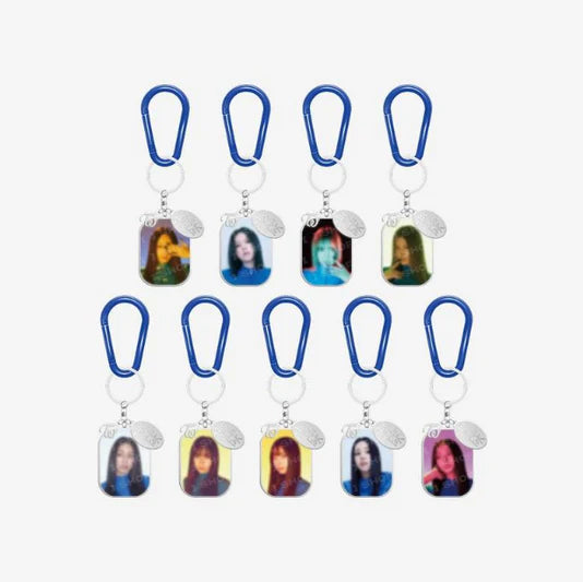 TWICE Photo Metal Keyring THIS IS FOR World Tour in Incheon Official MD - main image