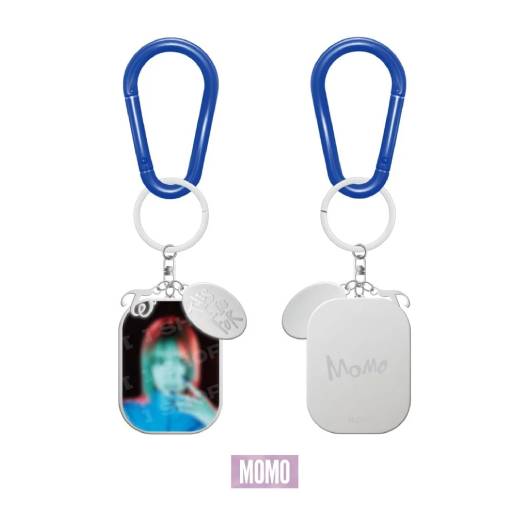 TWICE Photo Metal Keyring THIS IS FOR World Tour in Incheon Official MD - MOMO Version