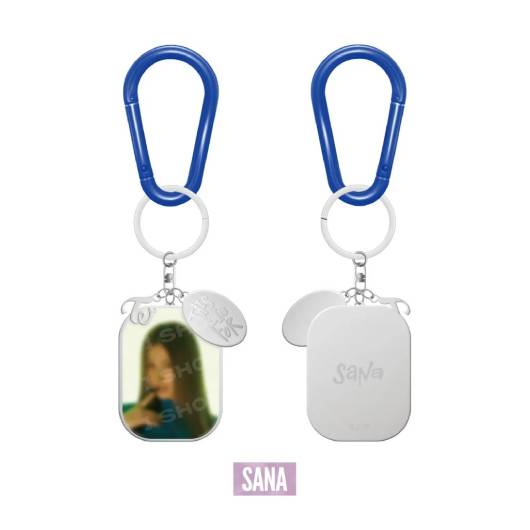 TWICE Photo Metal Keyring THIS IS FOR World Tour in Incheon Official MD - SANA Version