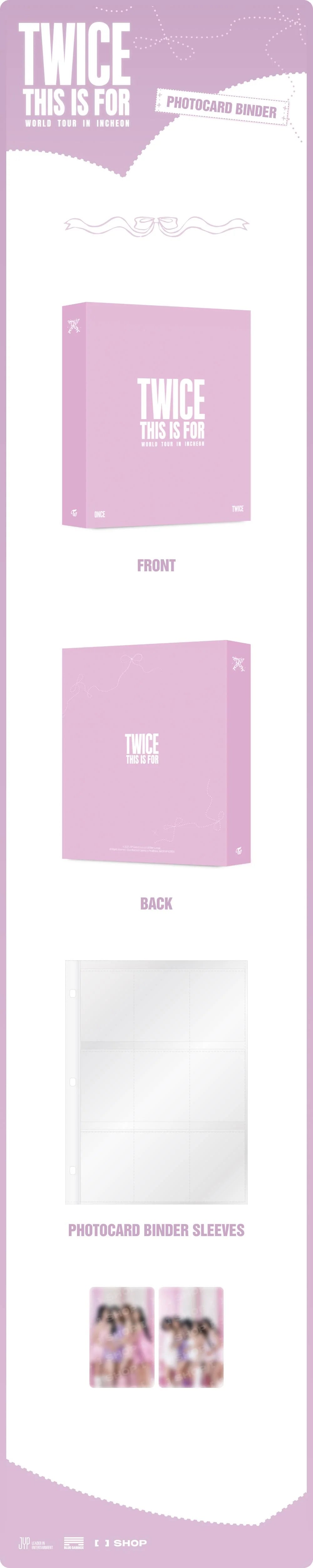 twice card binder TWICE
