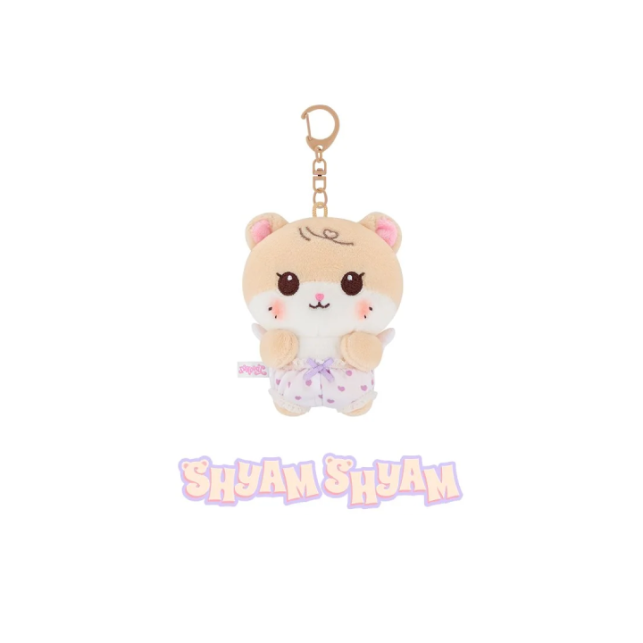 TWICE Plush Keyring 11th Anniversary TWICE the THRILL POP UP Official MD -SHYAM SHYAM