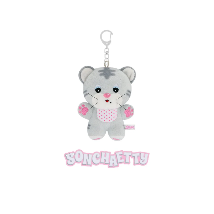 TWICE Plush Keyring 11th Anniversary TWICE the THRILL POP UP Official MD -SONCHAETTY