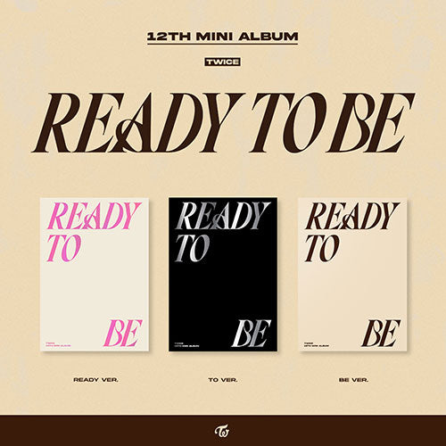 TWICE Ready To Be 12th Mini Album - cover