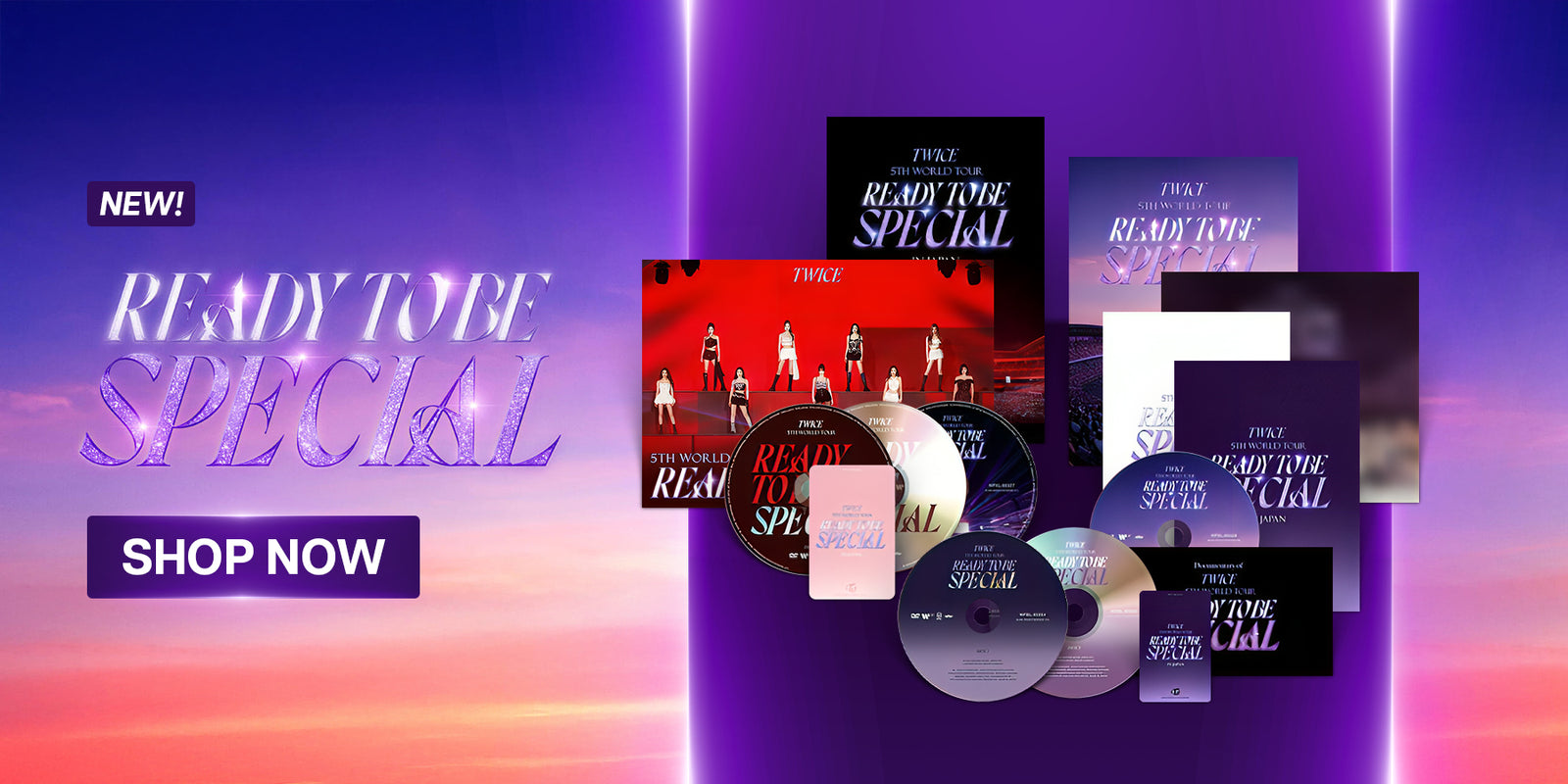 TWICE Ready To Be Special in Japan Banner