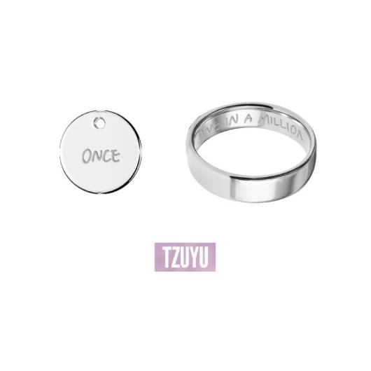 TWICE Ring Necklace Set THIS IS FOR World Tour in Incheon Official MD - TZUYU Version