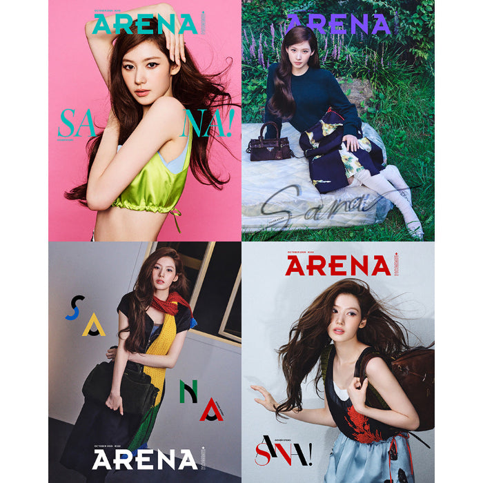 TWICE SANA Cover ARENA HOMME PLUS Korea October 2026 - main image