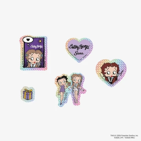 TWICE SANA Sticker Set BETTY BOOP x SANA Official MD - main image