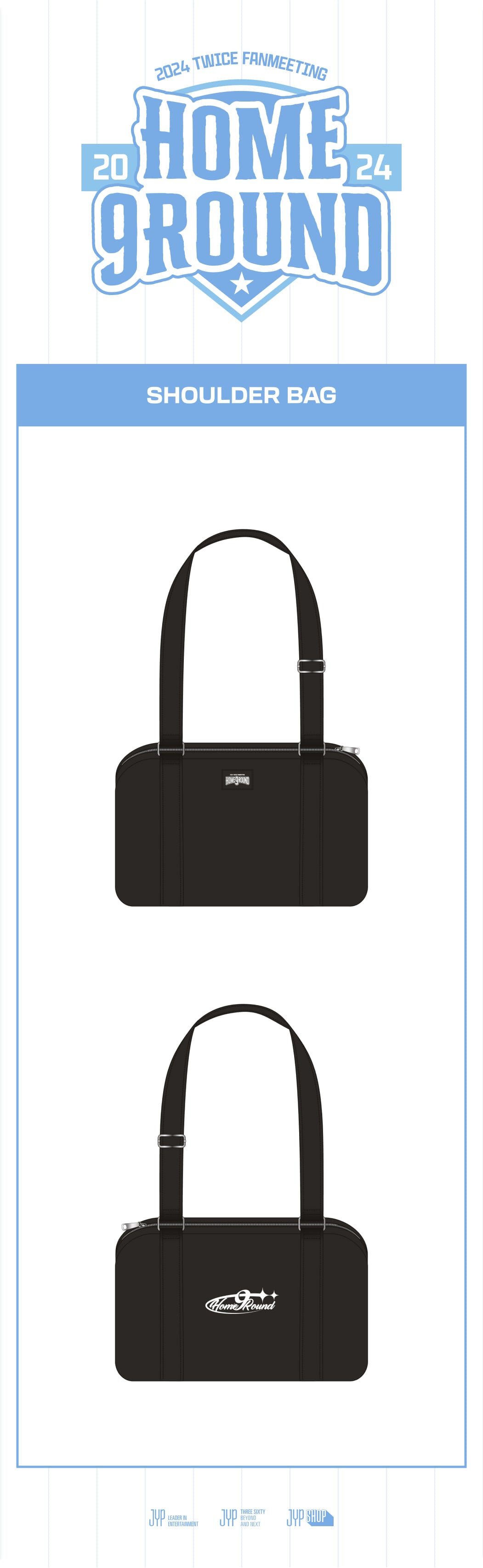 [PRE-ORDER] TWICE - Shoulder Bag [2024 Fanmeeting 'HOME 9ROUND' Official MD]