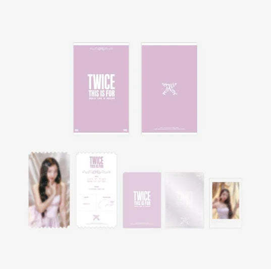 TWICE Special Ticket Set THIS IS FOR World Tour in Incheon Official MD - main image