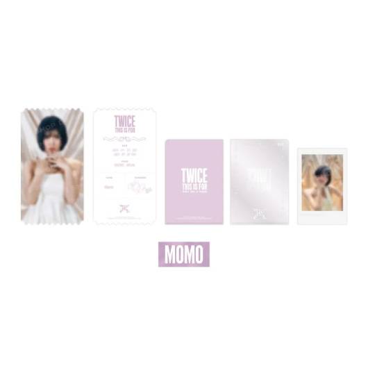 TWICE Special Ticket Set THIS IS FOR World Tour in Incheon Official MD - MOMO Version