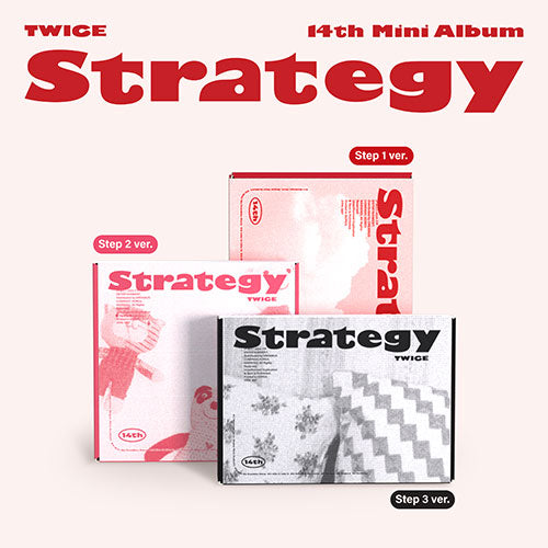 TWICE STRATEGY 14th Mini Album - 3 Variations main image