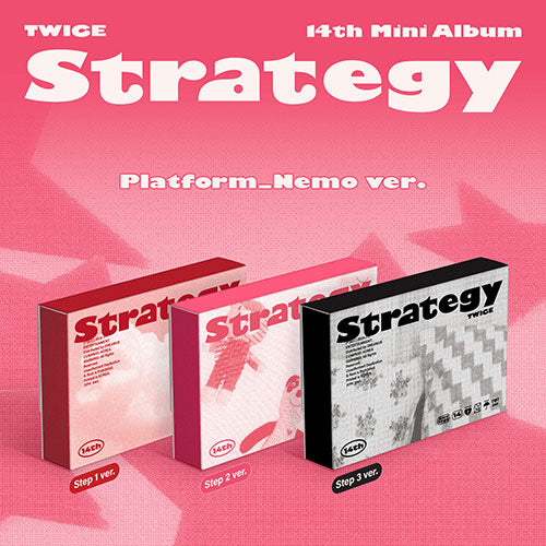 TWICE STRATEGY 14th Mini Album - Platform Nemo Version main image