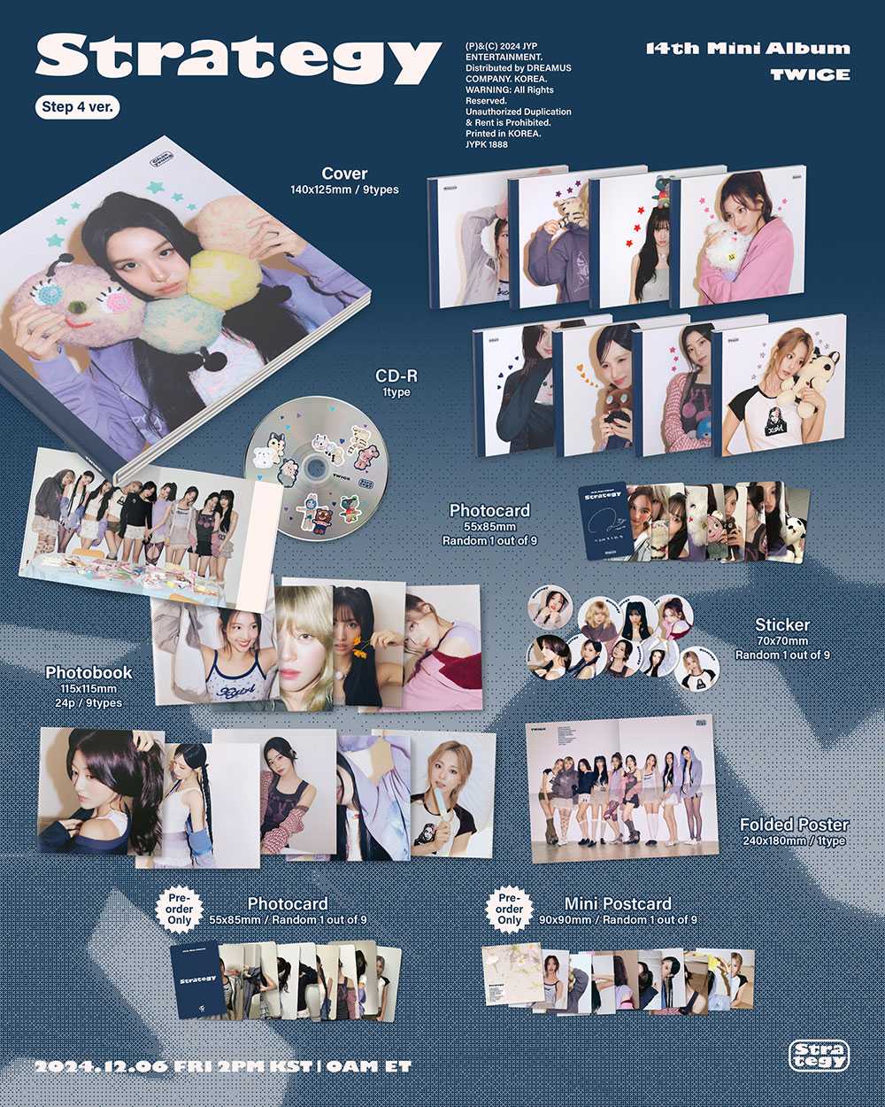 TWICE - STRATEGY [14th Mini Album - Step 4 Ver.]