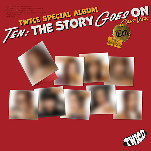 TWICE TEN The Story Goes On 4th Special Album CAST Ver - main image
