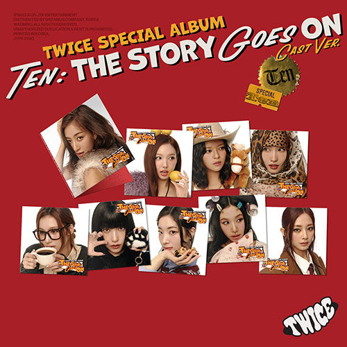 TWICE TEN The Story Goes On 4th Special Album CAST Ver - Main Image