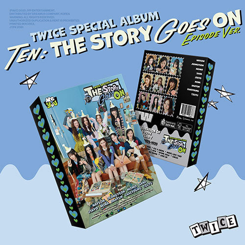 TWICE TEN The Story Goes On 4th Special Album EPISODE Ver - Main Image