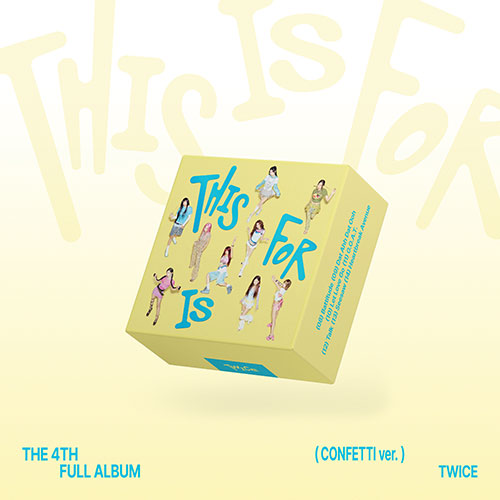 TWICE THIS IS FOR 4th Album CONFETTI Ver - Main Image