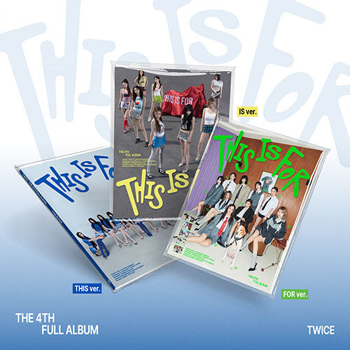 TWICE THIS IS FOR 4th Album - Main Image