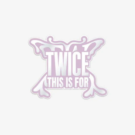 TWICE This is For Badge THIS IS FOR World Tour in Incheon Official MD - main image
