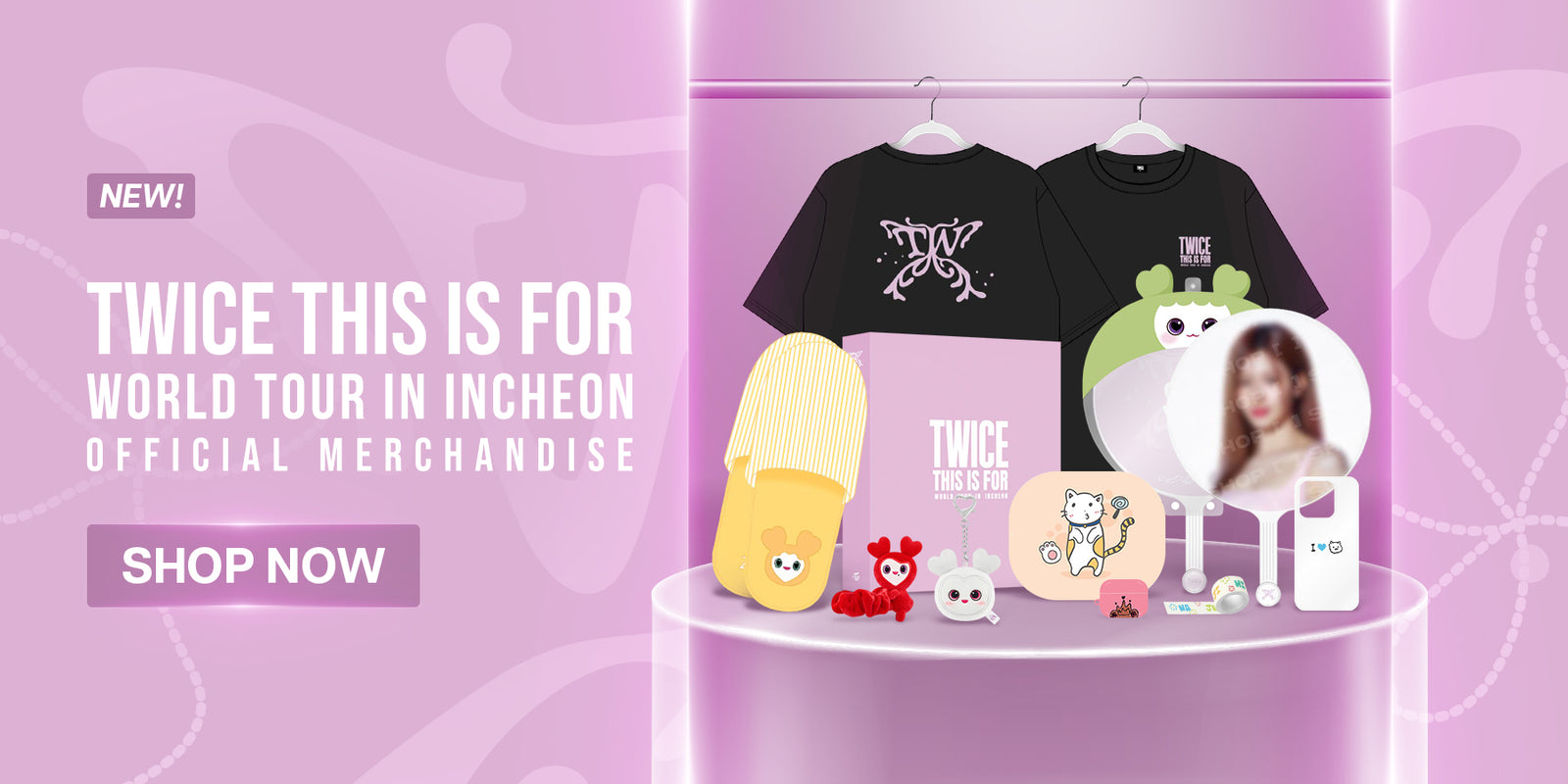 TWICE THIS IS FOR INCHEON MD Banner