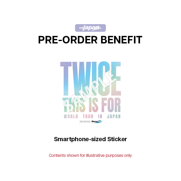 TWICE THIS IS FOR World Tour in Japan - CDJapan POBs