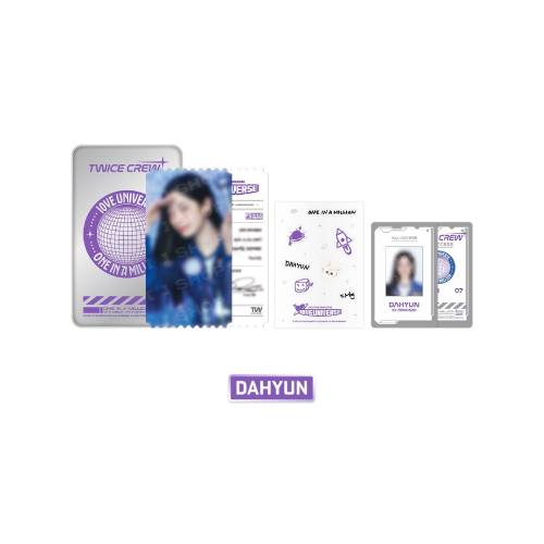 TWICE Tin Case Photo Set 2025 Fanmeeting 10VE UNIVERSE Official MD - DAHYUN Version