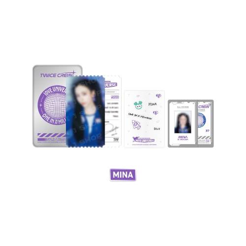 TWICE Tin Case Photo Set 2025 Fanmeeting 10VE UNIVERSE Official MD - MINA Version