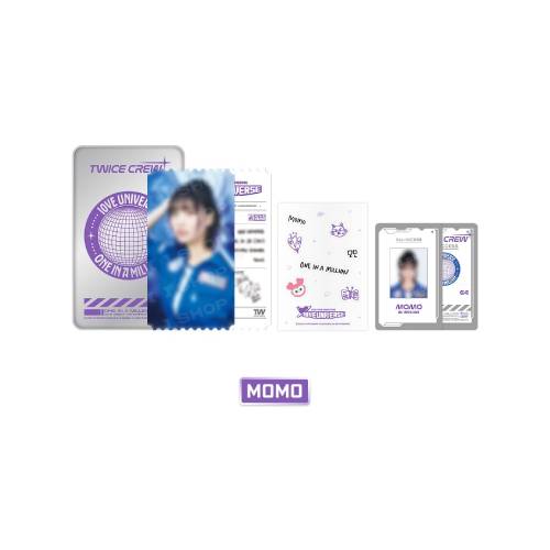 TWICE Tin Case Photo Set 2025 Fanmeeting 10VE UNIVERSE Official MD - MOMO Version
