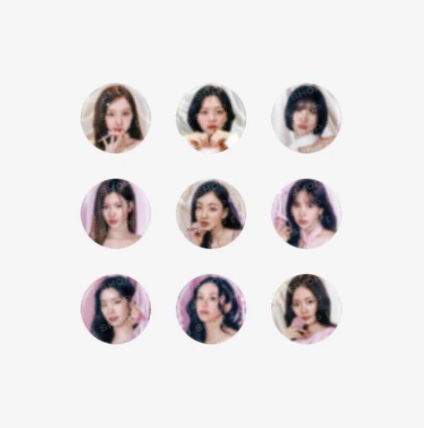 TWICE Trading Can Badge THIS IS FOR World Tour in Incheon Official MD - main image
